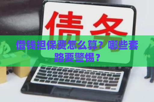 借钱担保费怎么算？哪些套路要警惕？